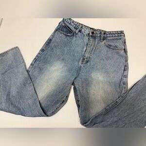 Fashion Nova Women's High Rise Light Blue Jeans